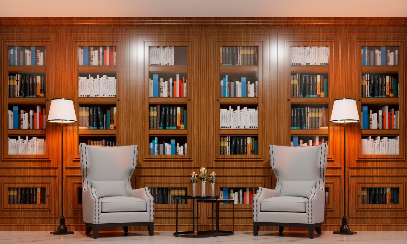 libreria in legno